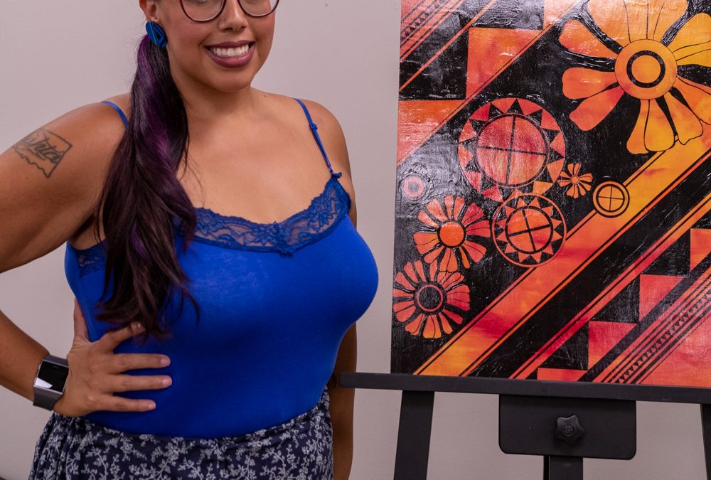 Kristin Gentry appears at NOC Native American Art Exhibit