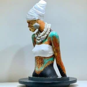 Sculpture of Black Woman