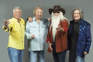 The Oak Ridge Boys are set to appear at Northern Oklahoma College Tonkawa on Feb. 16. On their 2023 Front Porch Singin’ Tour.  Tickets go on sale Jan. 19.