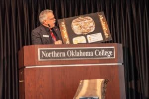 Dr. Clark Harris with Belt Buckle 