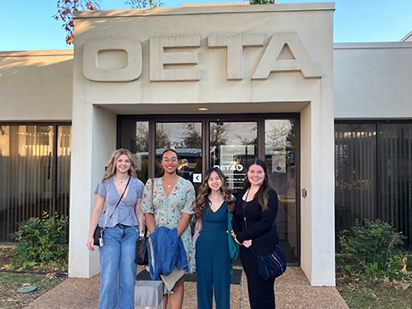 Pictured (L-R): Carly Light, Caitlin Sang, Faith Oshiro, Breanna Moore-Cowin