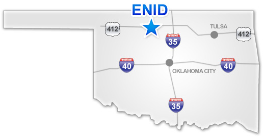 Oklahoma Map