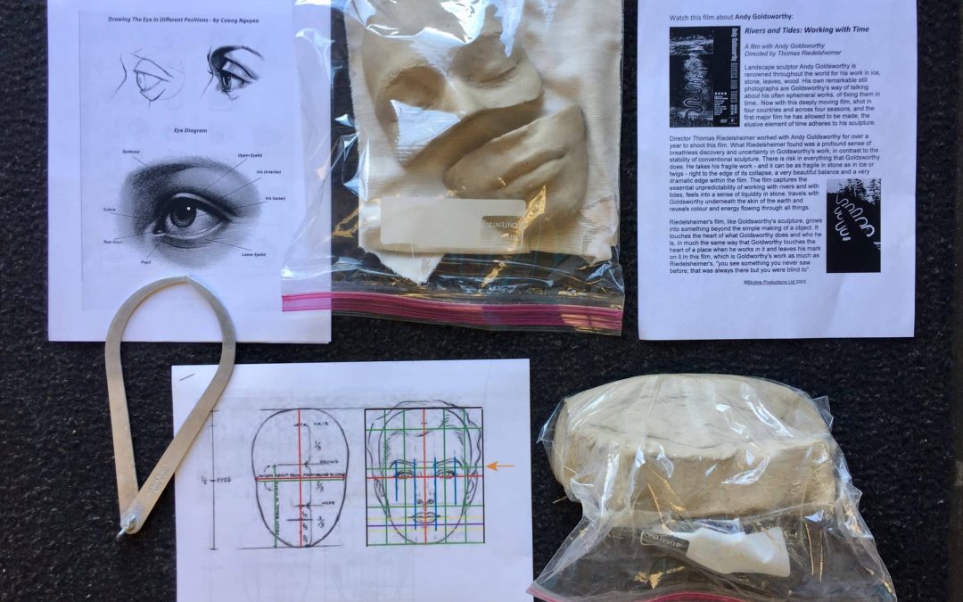 Art instructor uses creativity for class projects