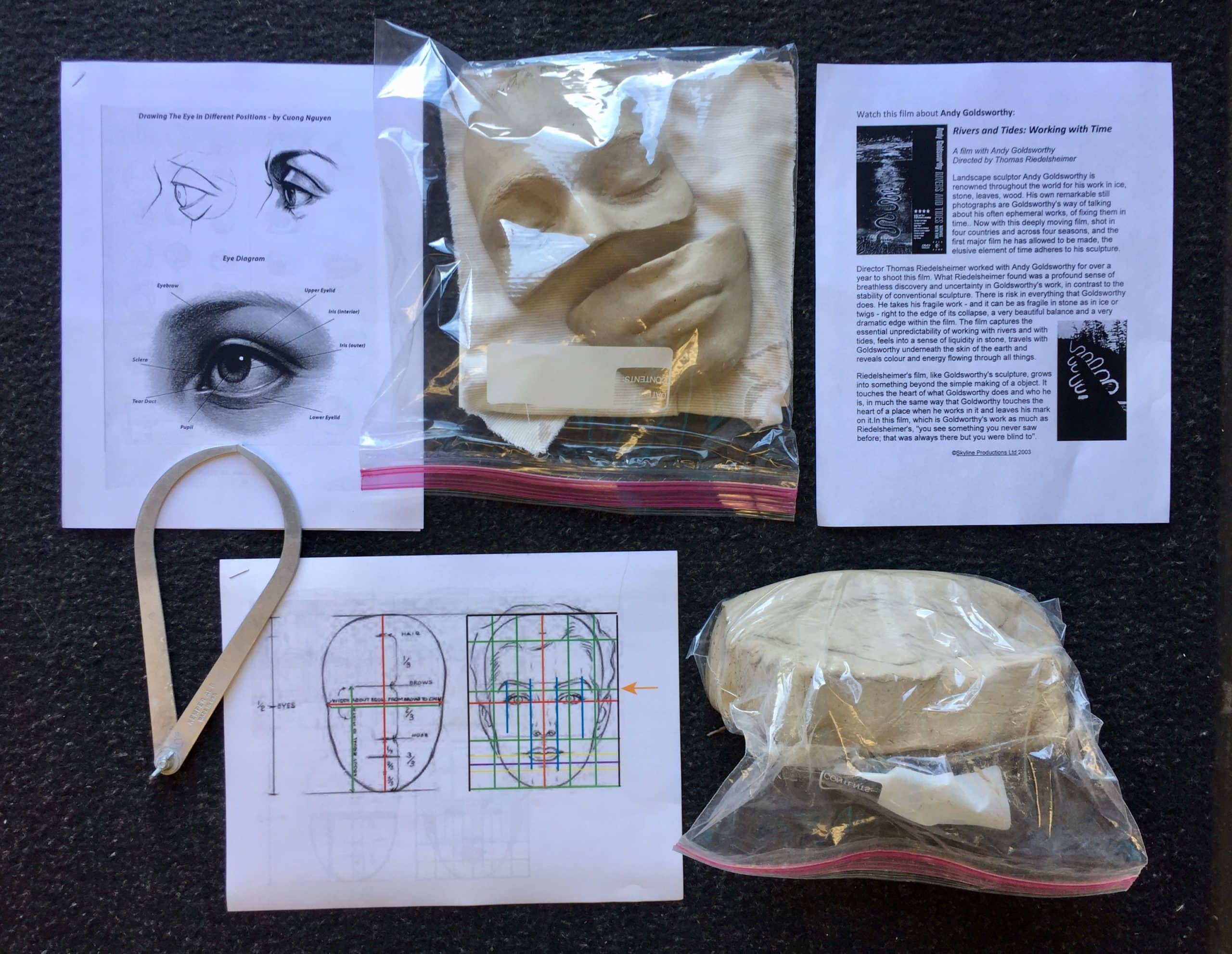 Art instructor uses creativity for class projects