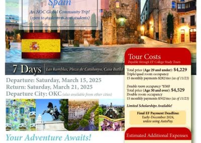 Barcelona Global Education Trip