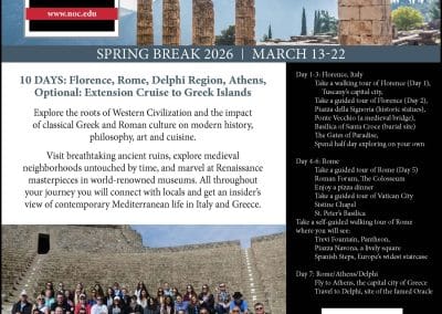 Italy Global Education Trip