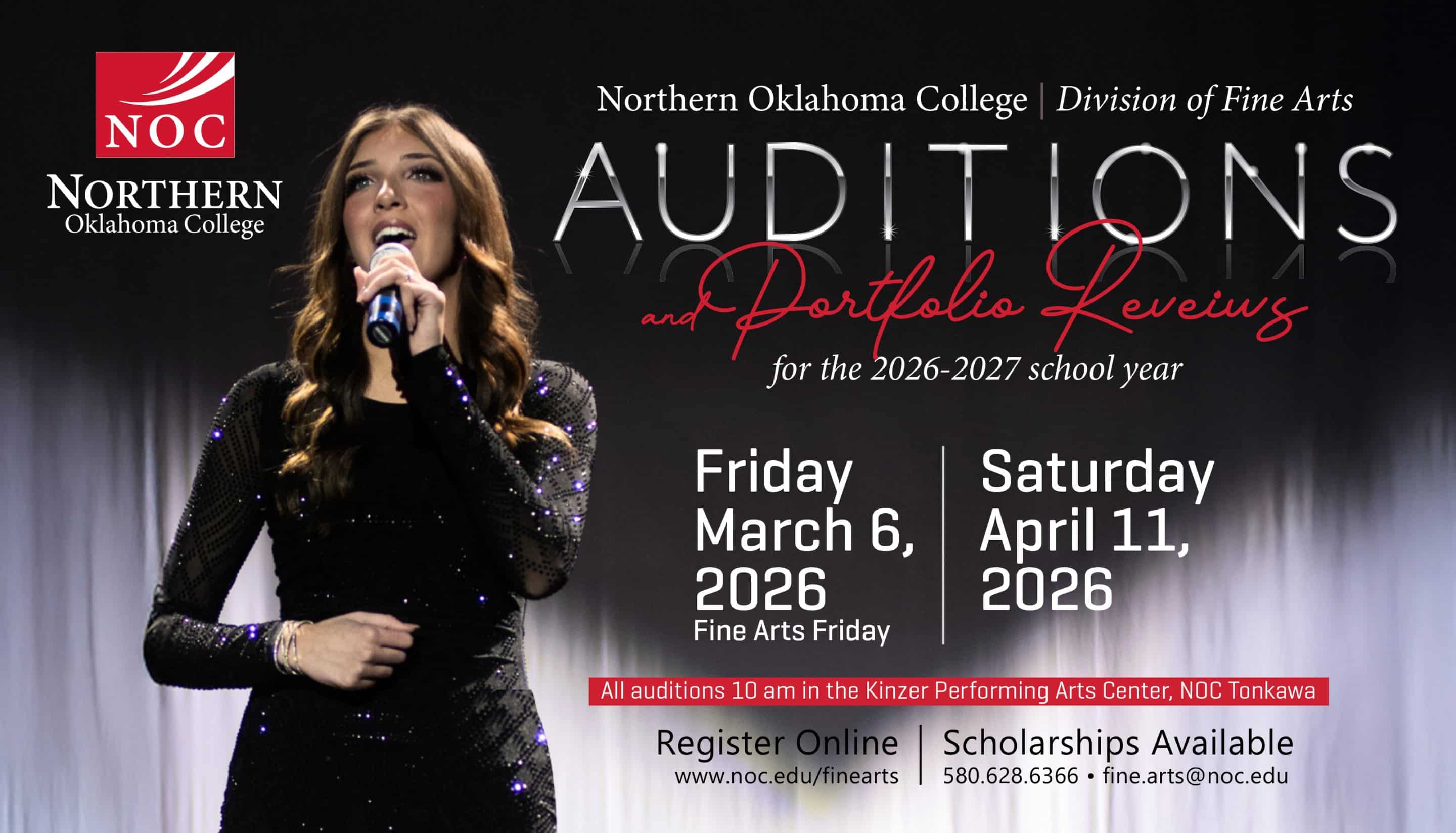 Fine Arts Audition Post Fine Arts Auditions 2026