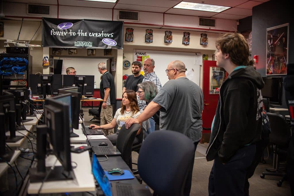 NOC DMI will hold a student showcase on Friday, May 1, from 9:30 a.m. - 11:30 a.m.