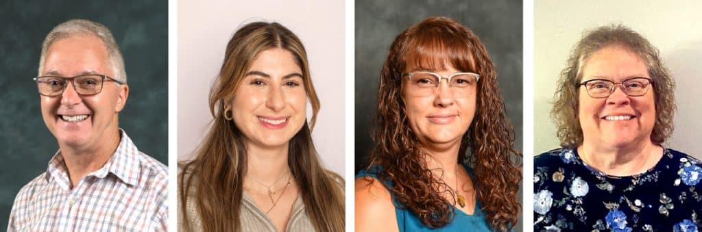 Cutline (L-R):  Brian Baird, Lerna Deyirmencian, Marie Head, Wendy Spiva