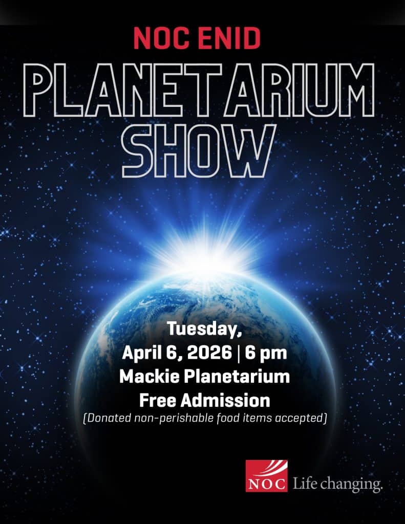 NOC Enid Planetarium Show April 7