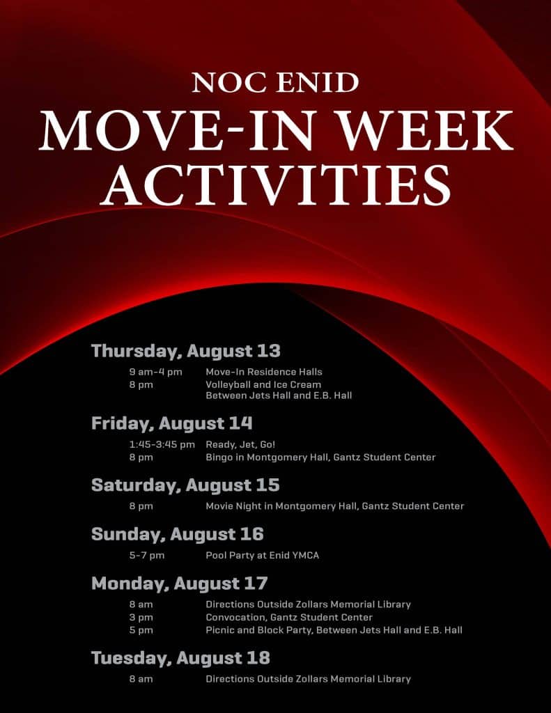 Enid Move-In Day