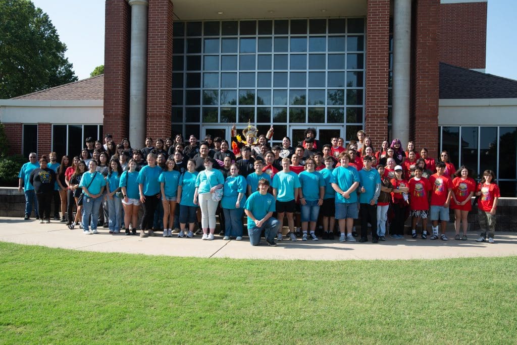 Native American youth from north central Oklahoma attended the 2026 Native American Youth Leadership Day at NOC Tonkawa July 22. (photo by Dina Kleinmann/NOC).