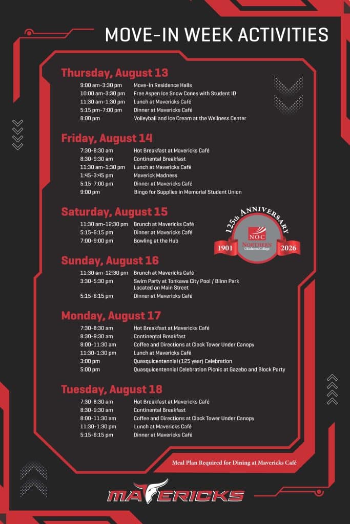 Tonkawa Move-In Day